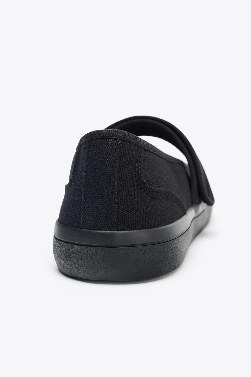 FABRIC STRAP BALLERINAS - Zara фото 14