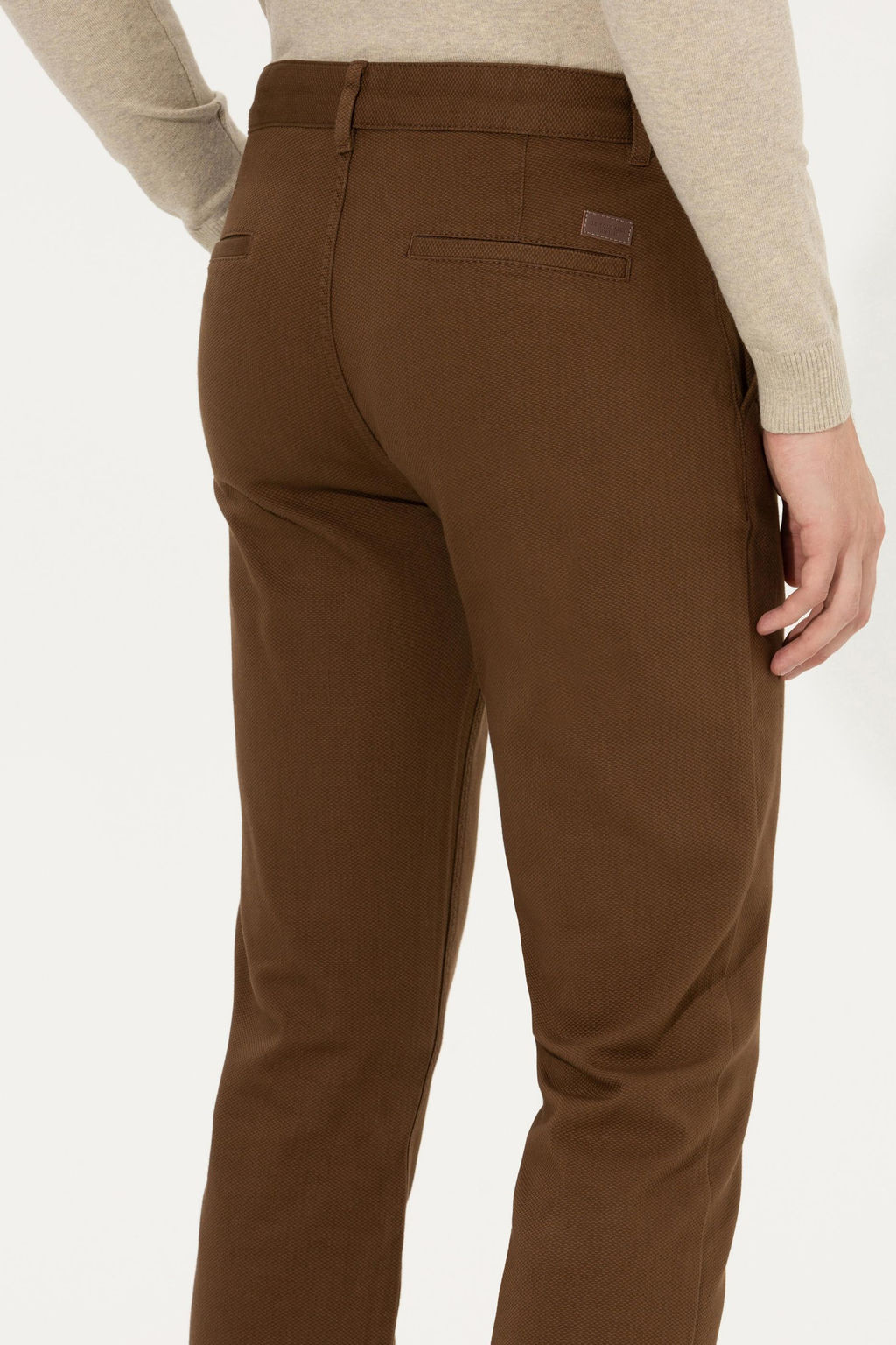 U. S. Polo Assn / Мужские брюки чинос кокосового цвета - U.s. polo assn фото 14