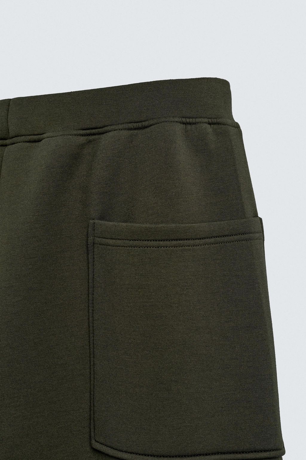 WIDE-LEG NEOPRENE EFFECT TROUSERS - Zara фото 9