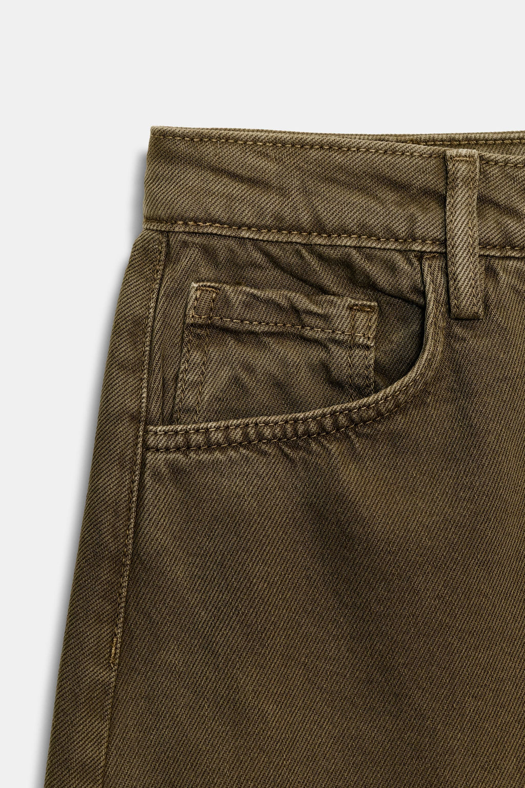 ZW COLLECTION BALLOON MID-WAIST JEANS - Zara фото 10