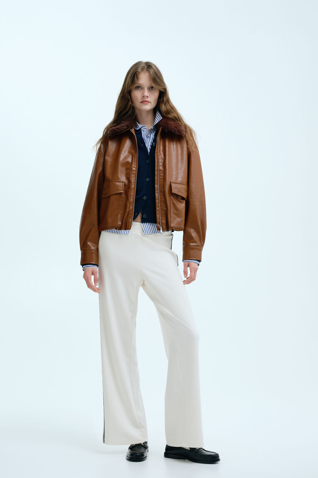 Chaqueta con cuello efecto pelo - H&m фото 8