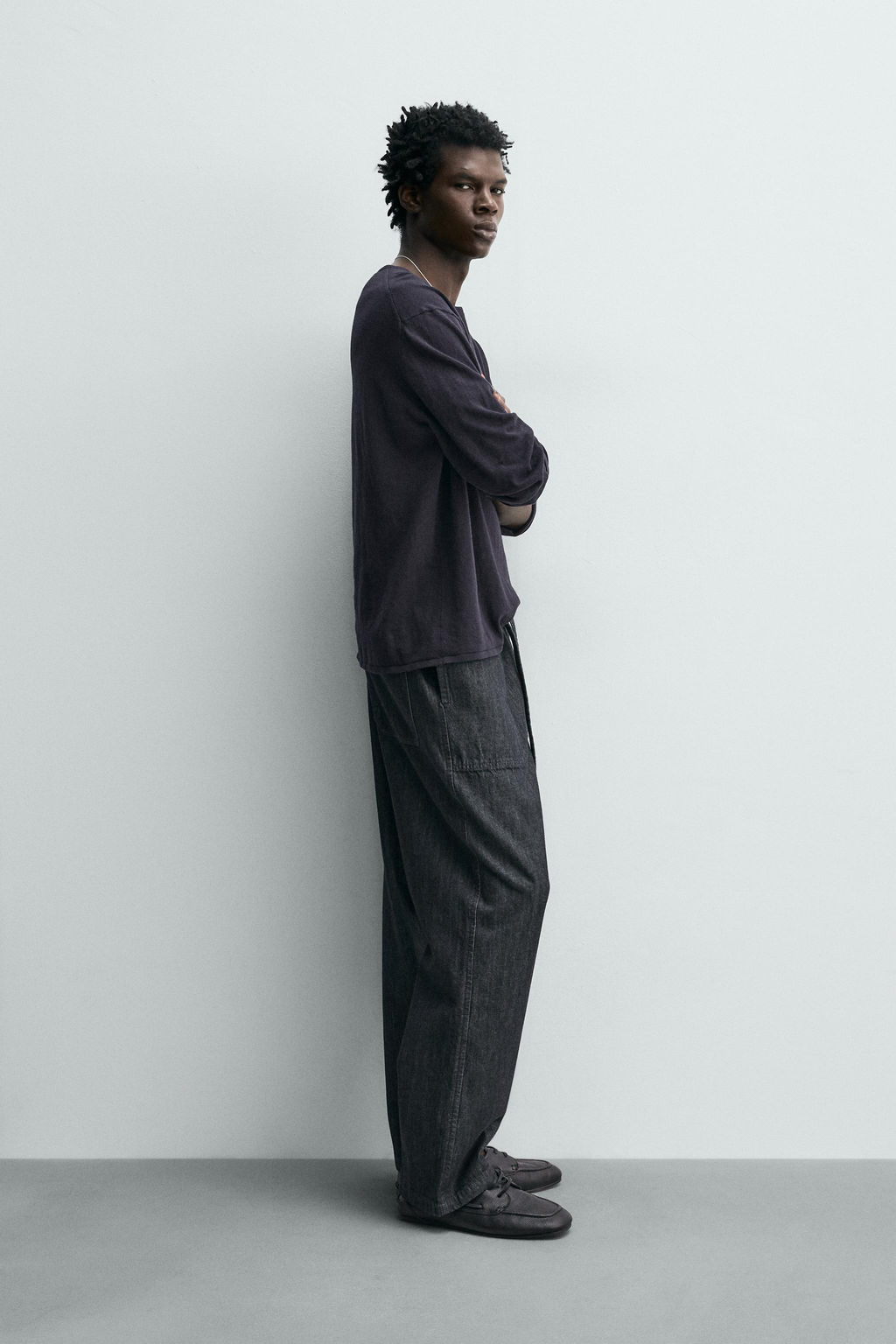 JEANS JOGGER RELAXED FIT / Marino - Zara фото 4