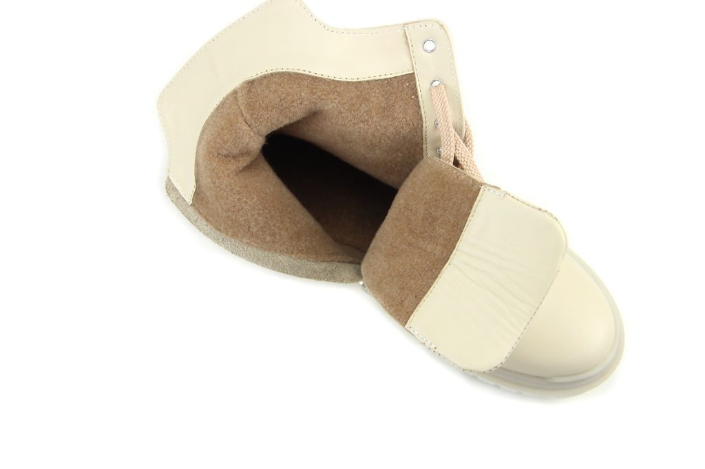 Ботинки 346.astra20w. beige/Шерсть