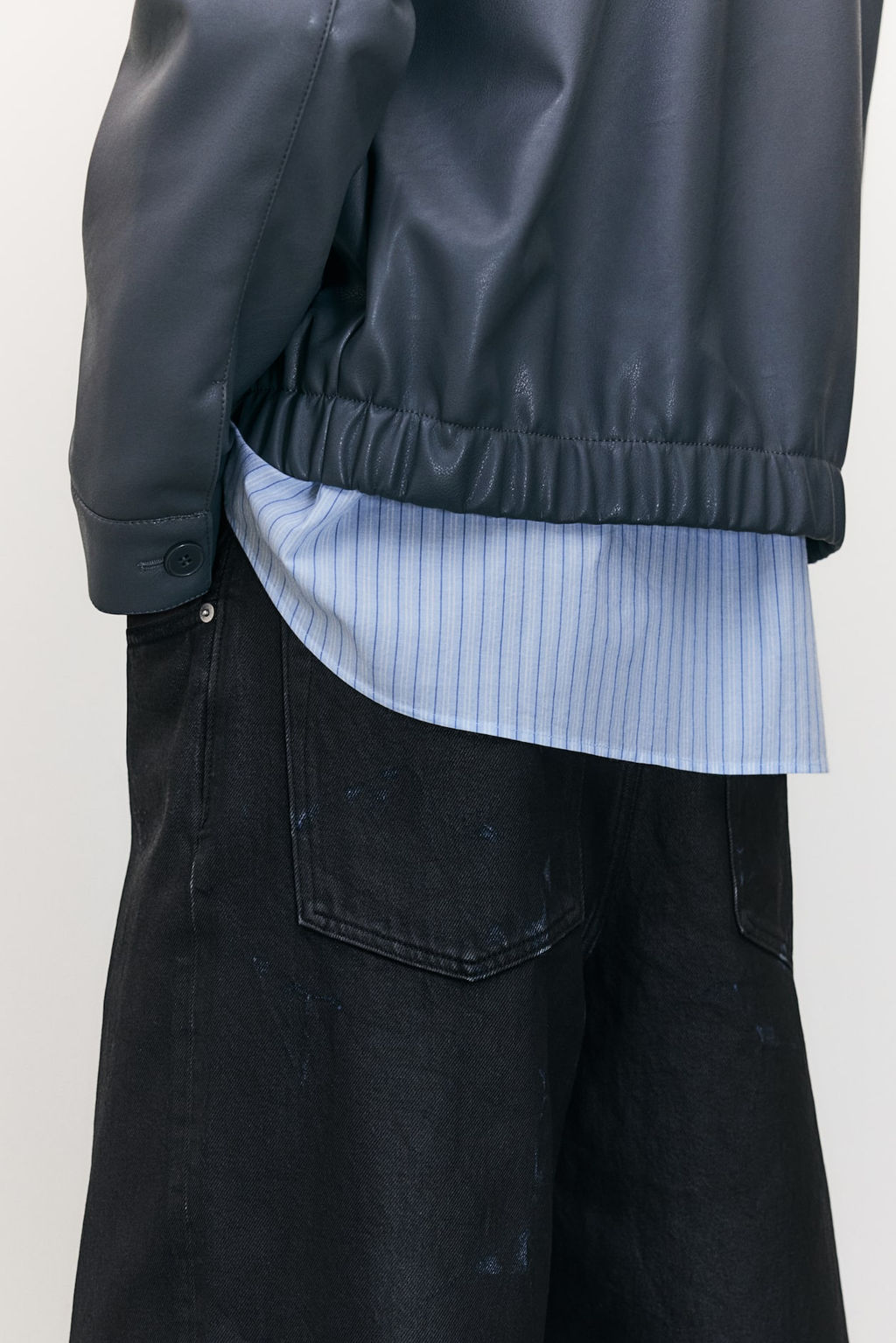 Wide High Jeans - H&m фото 3