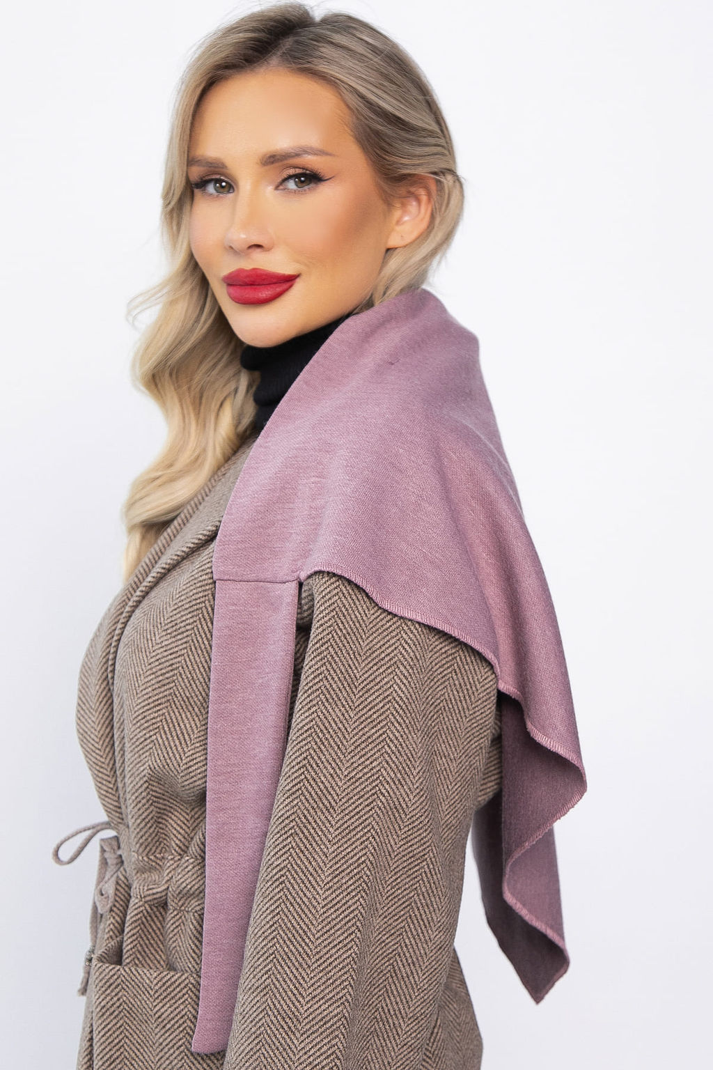 Косынка с завязками (ягодная) КЗВ2-23М