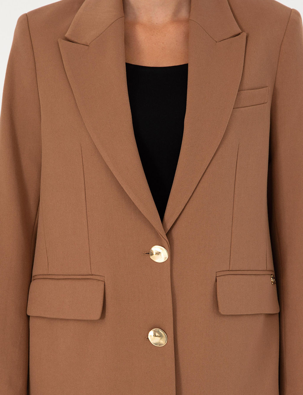Kahverengi Comfort Fit Ceket