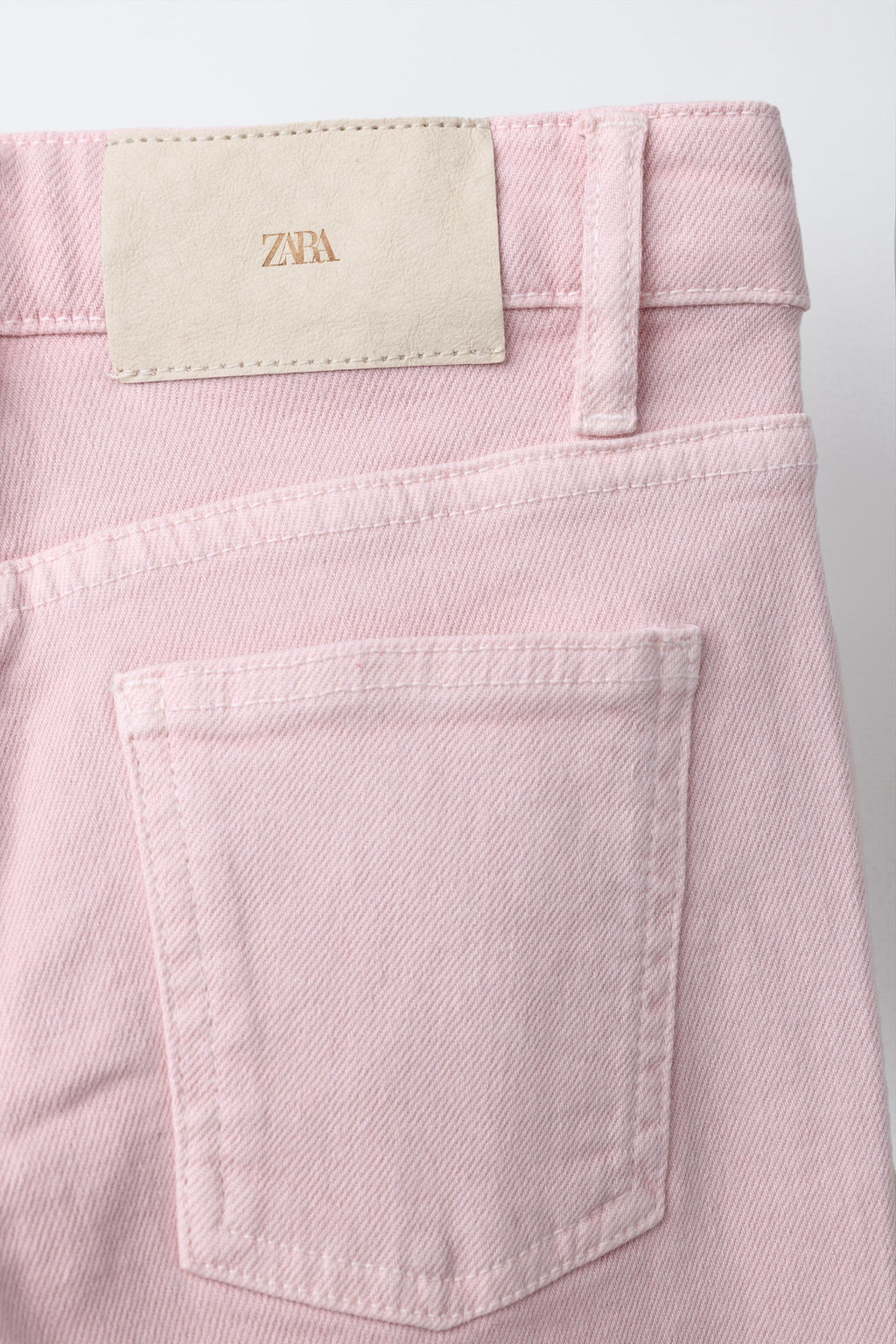 JEANS BOOTCUT TACHAS ABERTURAS / Rosa / Blanco - Zara фото 4