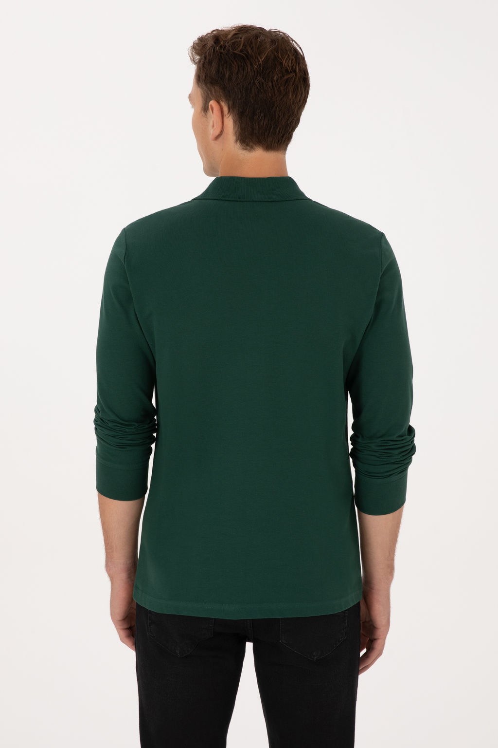 Erkek Koyu Ye_il Basic Sweatshirt Sepette S_rpriz _ndirim - U.s. polo assn фото 12