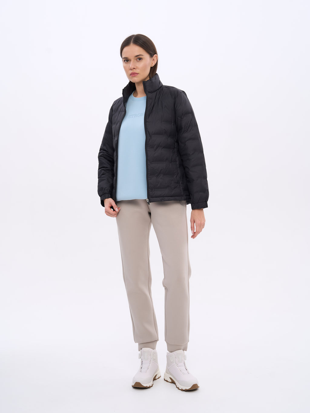 T3445-3 пуховик женский - Strobbs фото 6