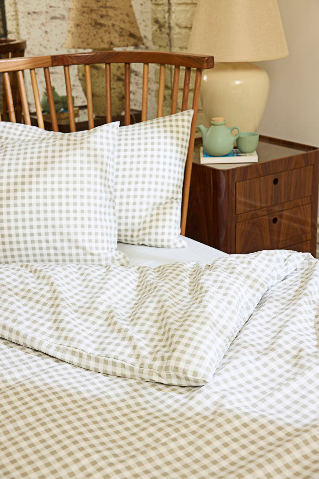 Trendyolmilla Home Cift Kisilik Kolay Utulenir Potikare Lastikli Carsafl? Nevresim Tak?m? 200x220cm TPHSS25CKN00003 фото 2