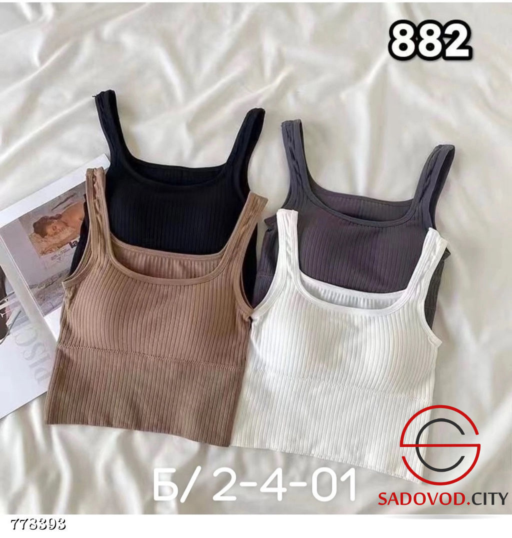 Топик с чашками в рубчик - Bruno фото 3