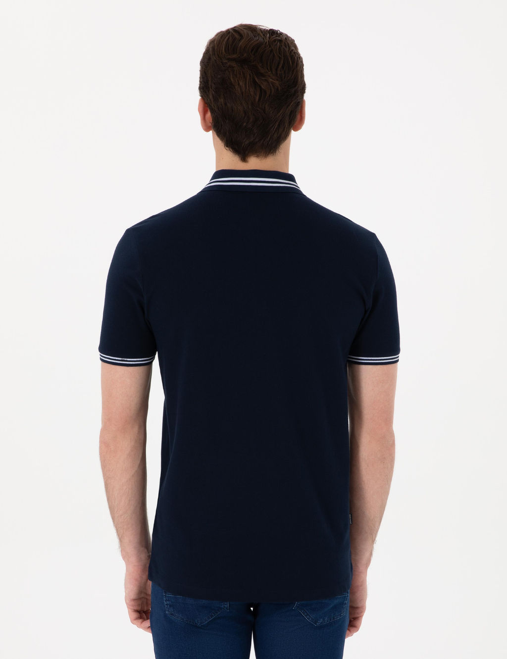 Lacivert Slim Fit Ti__rt