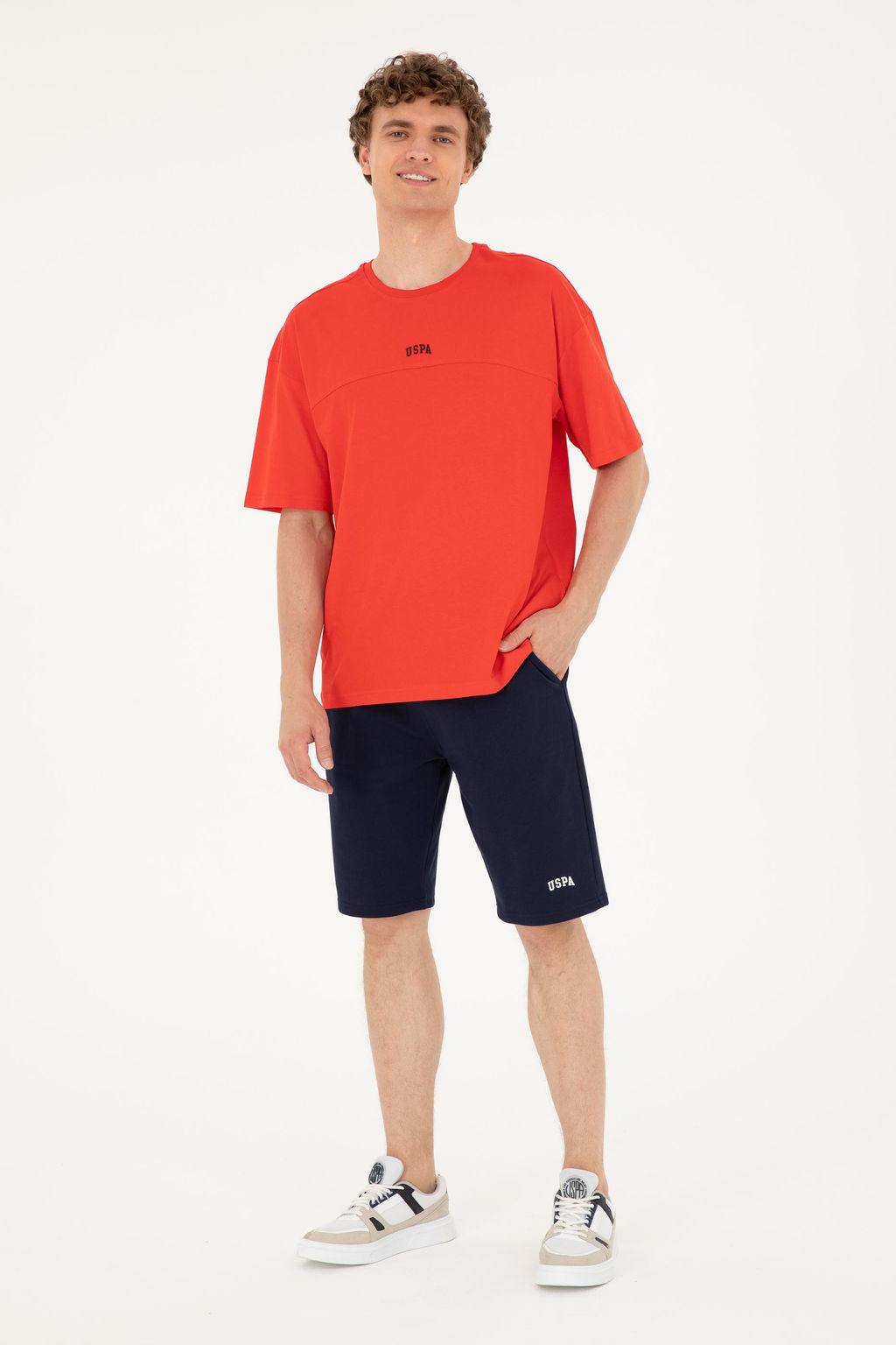 U. S. Polo Assn / Мужские темно-синие вязаные шорты - U.s. polo assn фото 3