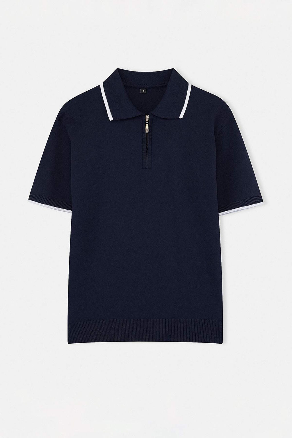 Lacivert Regular Polo Yaka Duz Polo Yaka T-shirt TMNSS26PO00026 - Trendyolmilla фото 2