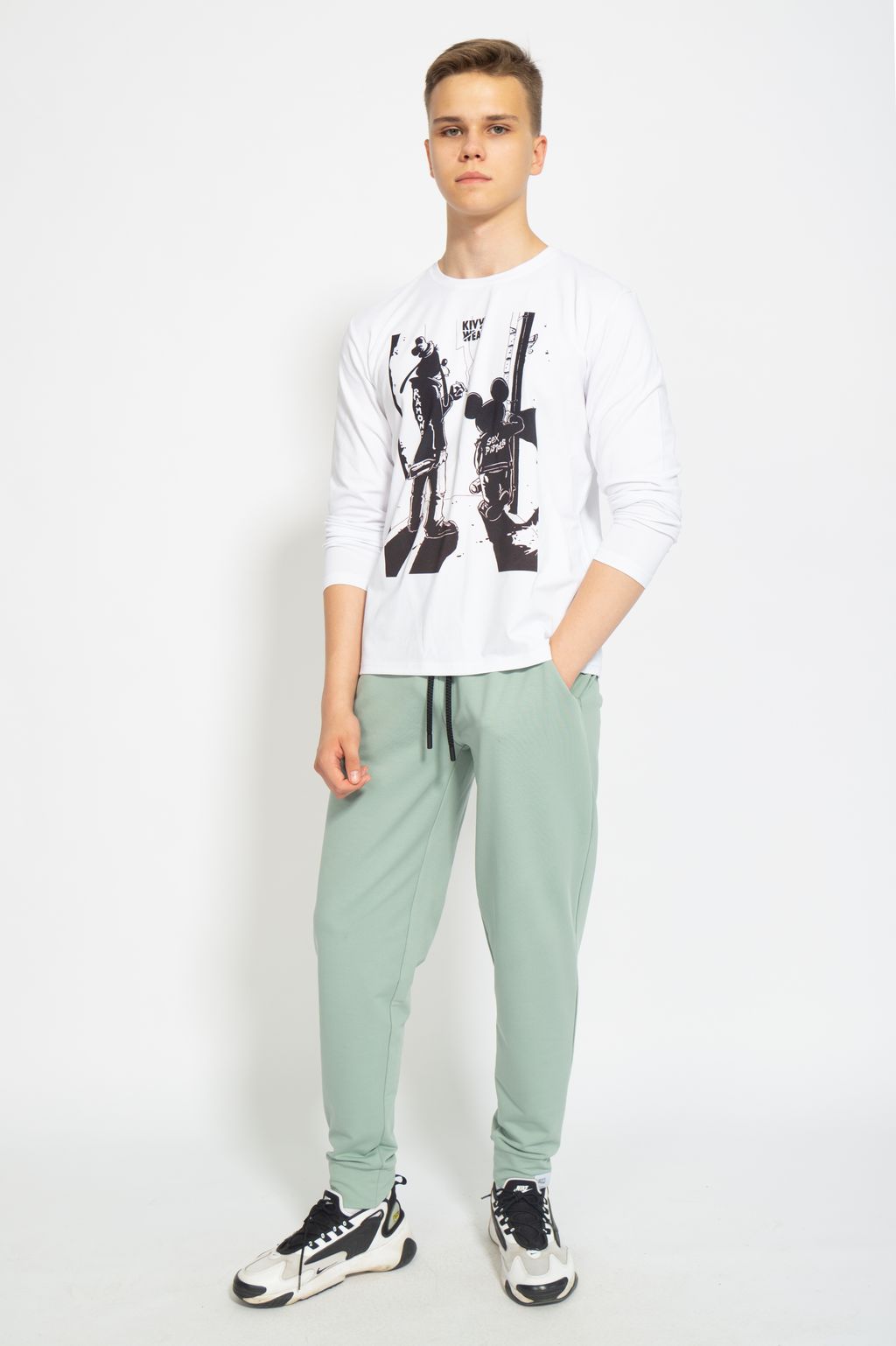 Лонгслив 1009 - Kivviwear фото 2