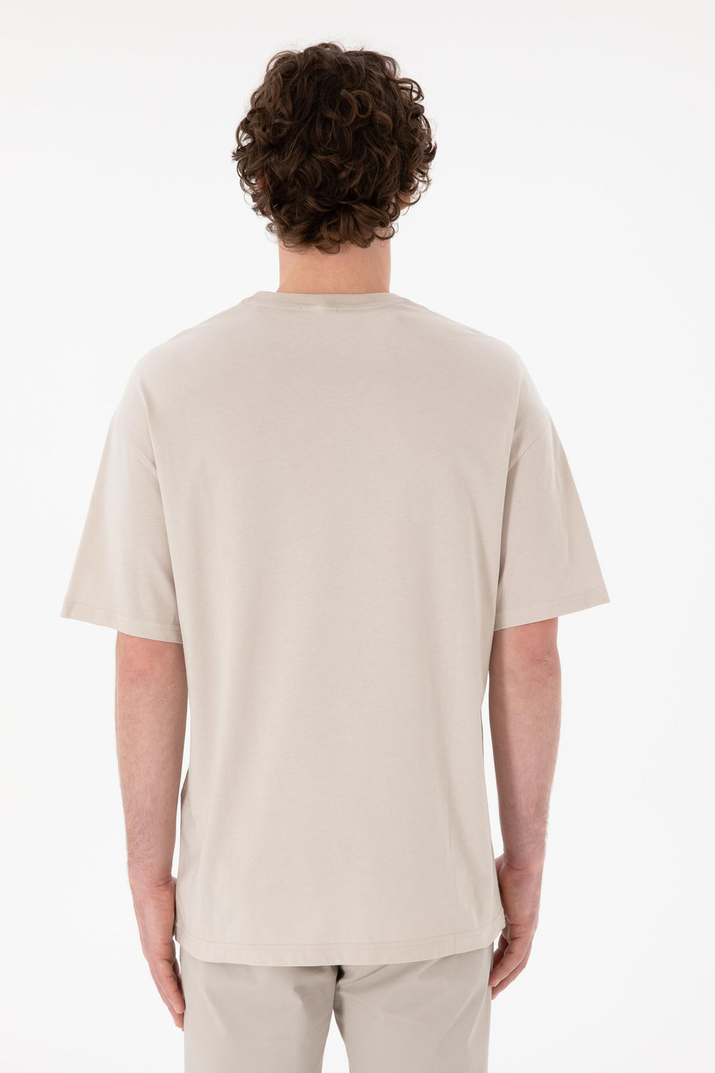 Erkek Oversize Fit Bisiklet Yaka Ta_ Ti__rt Sepette S_rpriz _ndirim - U.s. polo assn фото 6