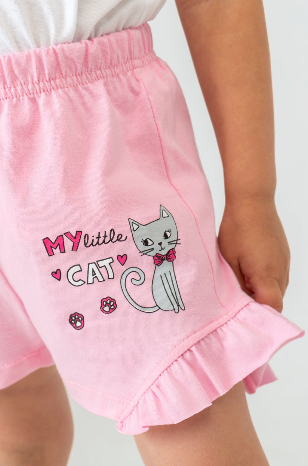 Хлопковые шорты для девочки Bonito  фото 29