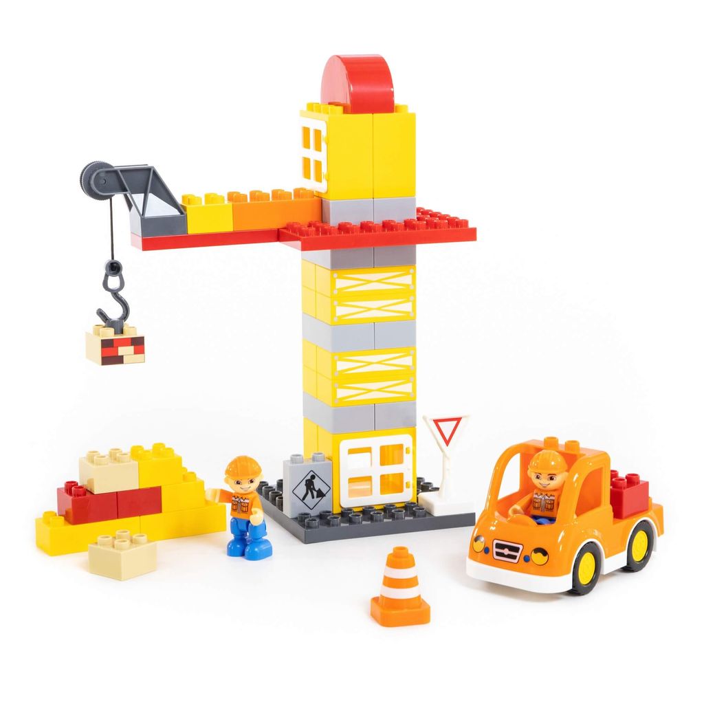 Конструктор Макси - Строительная фирма (90 элементов) (в коробке) - Полесье фото 6