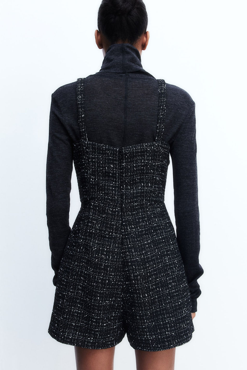 Mono corto con escote cuadrado - H&m фото 4