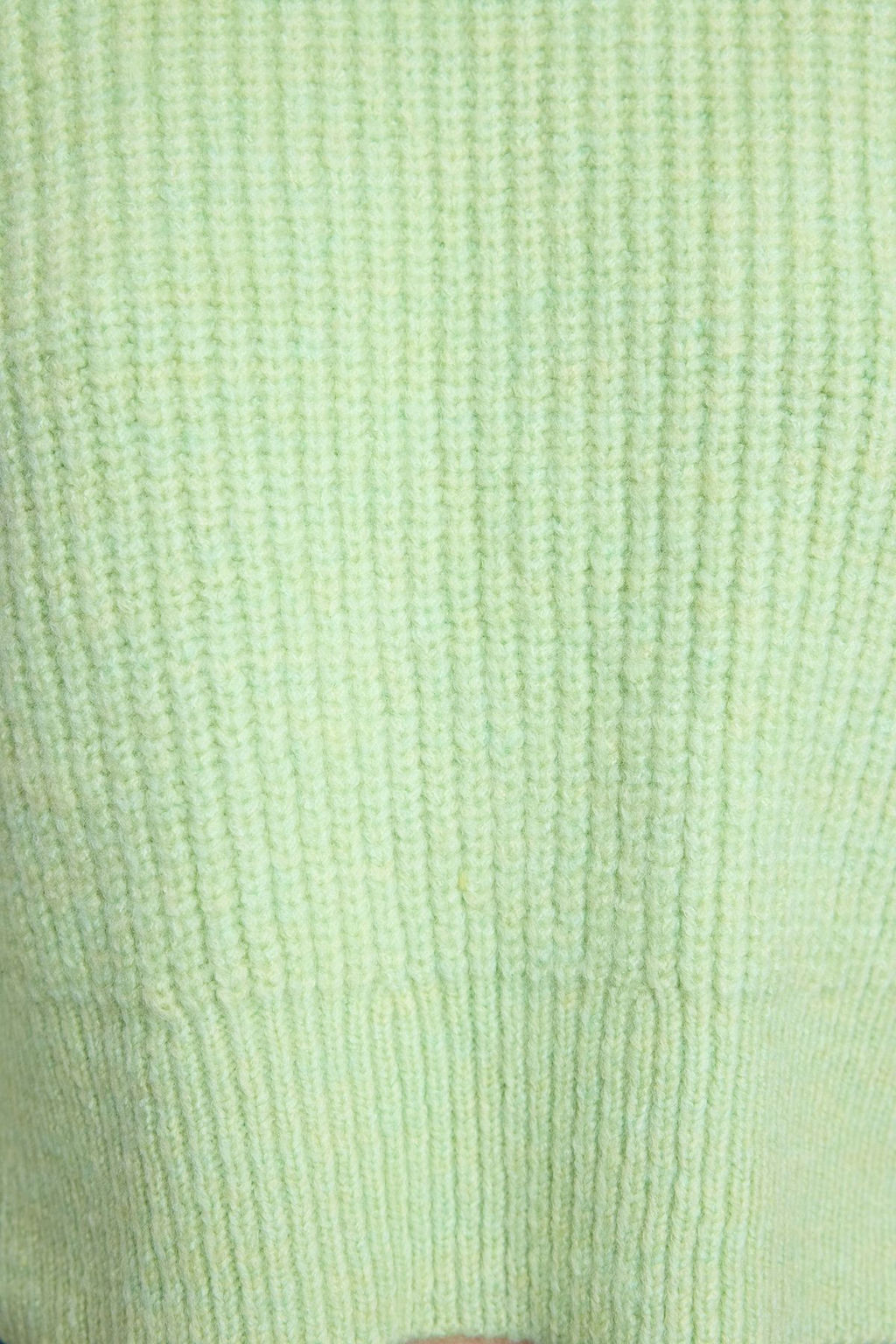 Mint Crop Basic Balon Kol Triko Kazak TWOAW25KZ00230 - Trendyolmilla фото 4