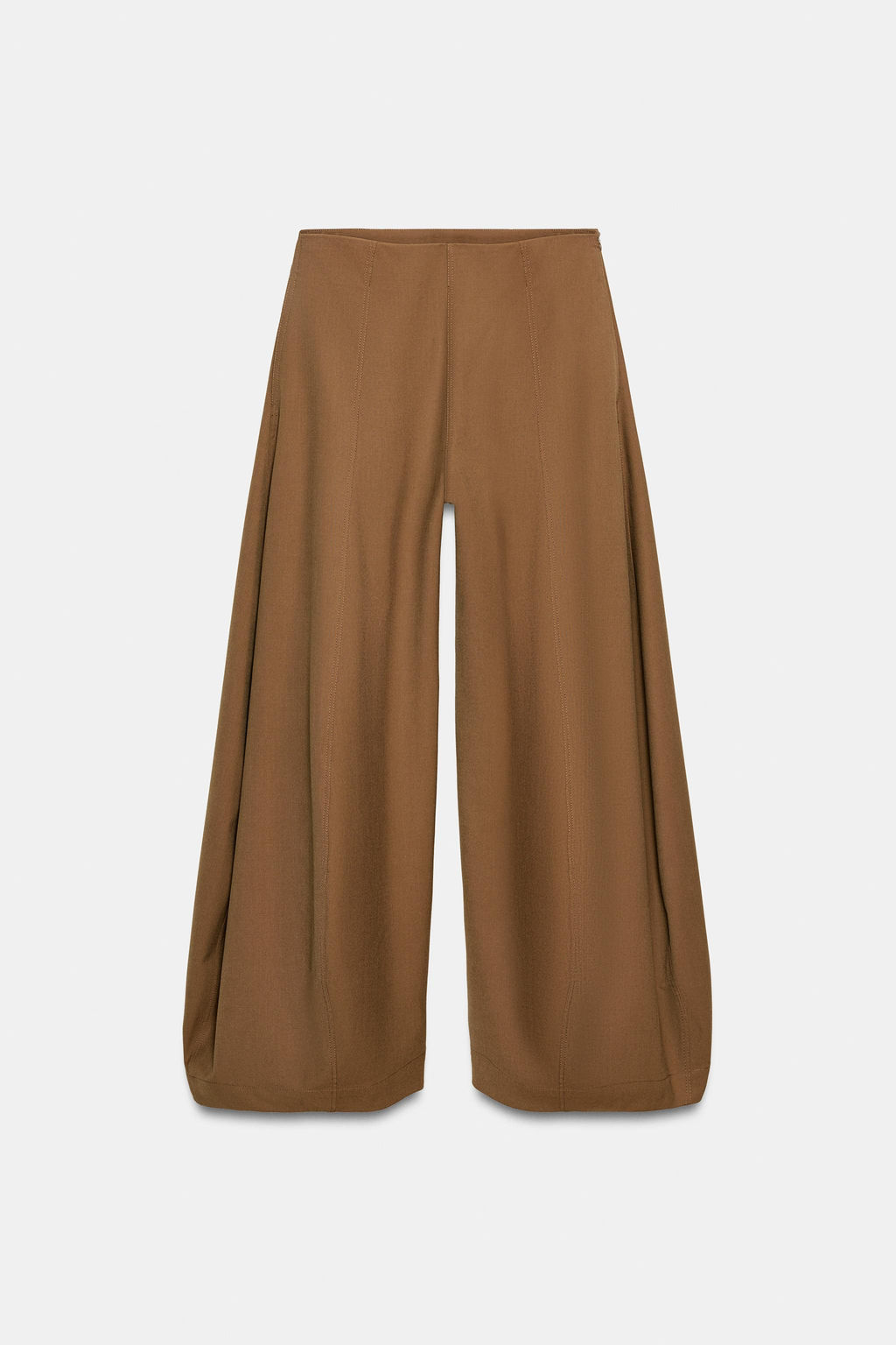 ZW COLLECTION VOLUME WIDE-LEG TROUSERS - Zara фото 14