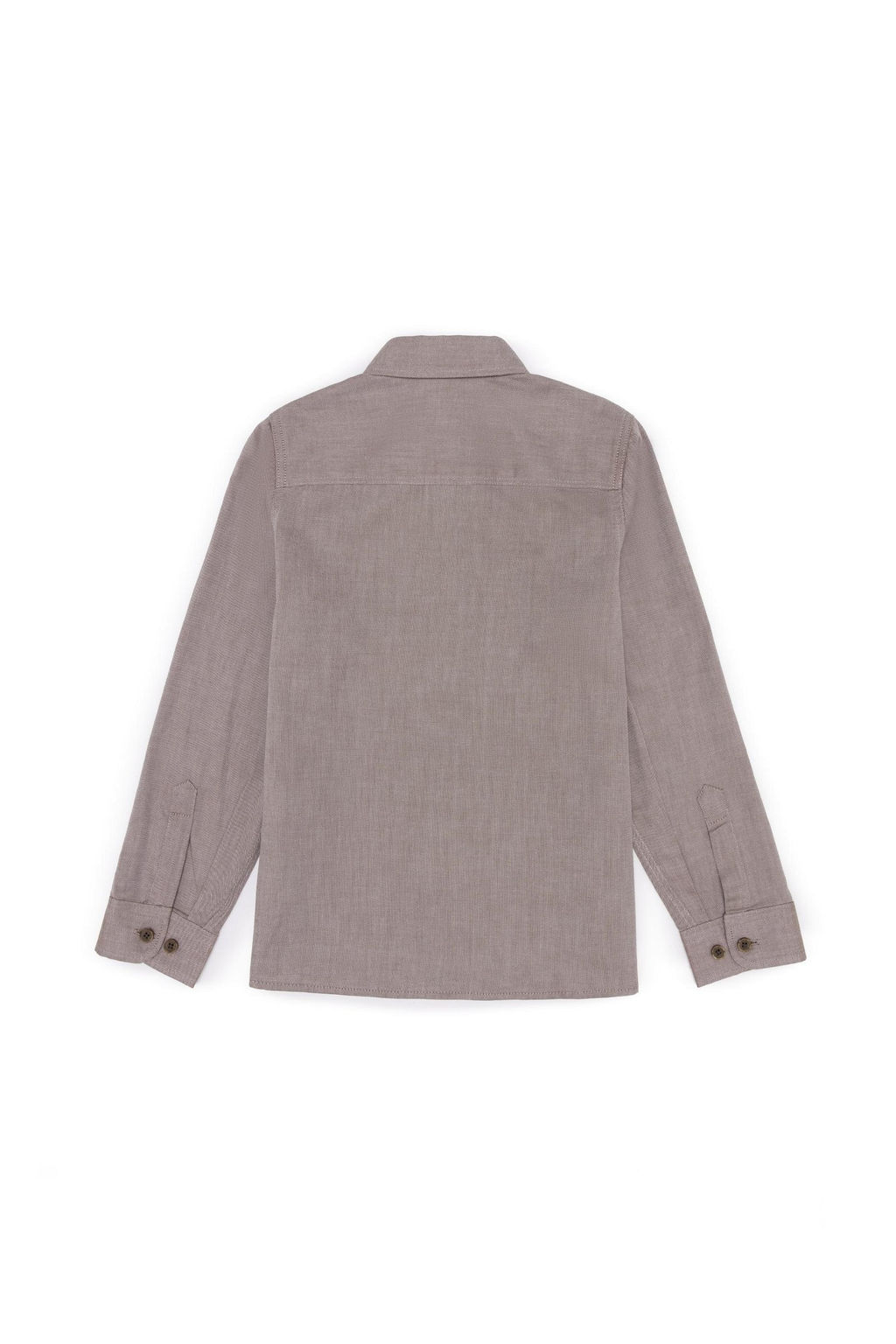 U. S. Polo Assn Базовая рубашка кокосового цвета с длинными рукавами для мальчика - U.s. polo assn фото 5