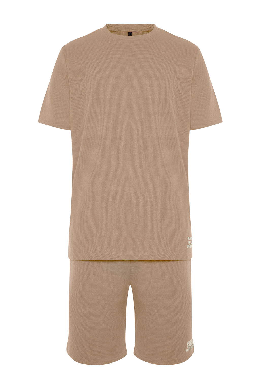 TRENDYOL MAN Mavi Regular Fit Waffle Sortlu Pijama Tak?m? TMNSS23PT00032 - Trendyolmilla фото 46
