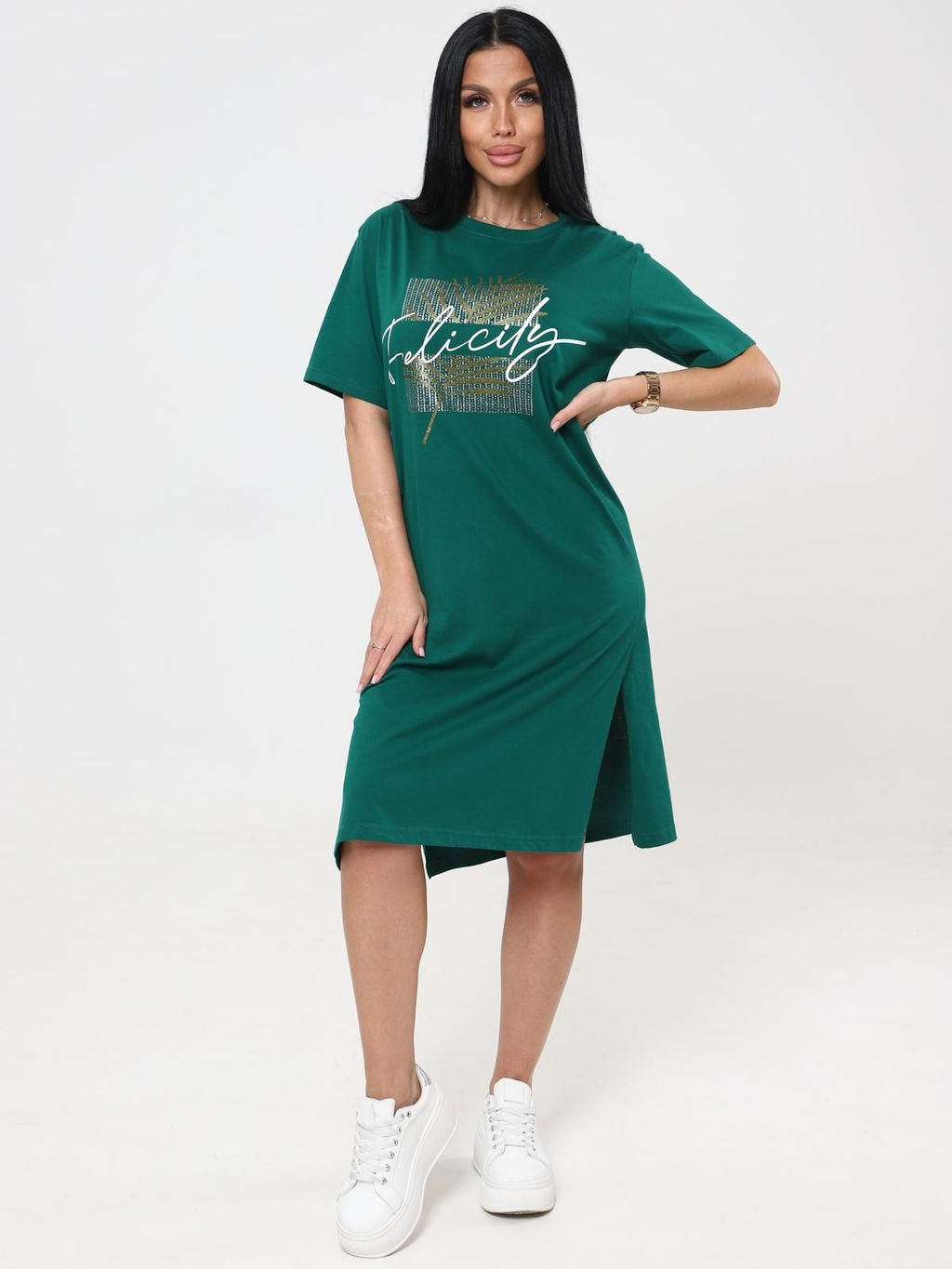 IV-CAPRIZ Сингонум - туника зеленый