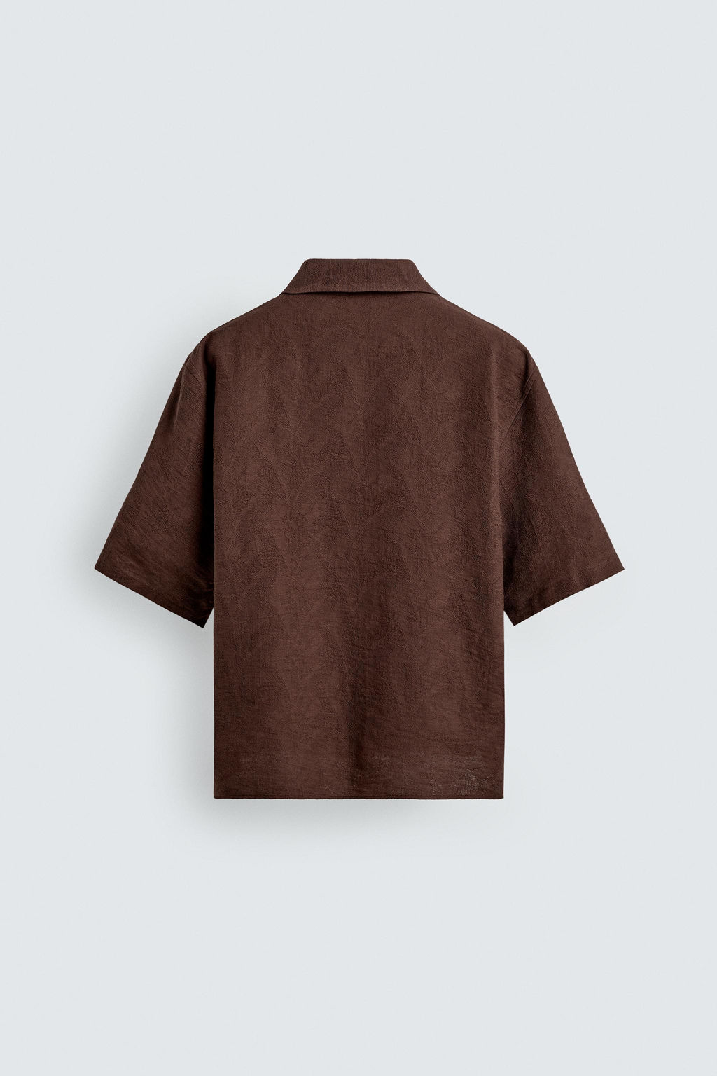 RELAXED FIT JACQUARD SHIRT - Zara фото 8