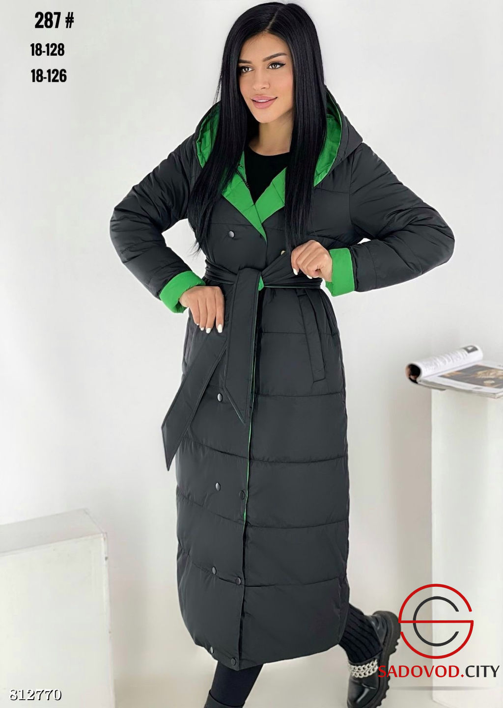 Куртка женская двусторонняя - Bruno фото 6