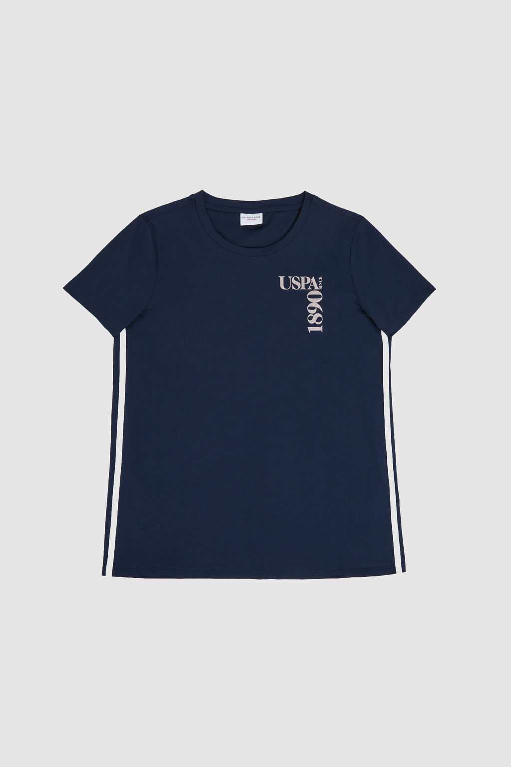 Kad_n Lacivert Bisiklet Yaka Ti__rt - U.s. polo assn фото 7