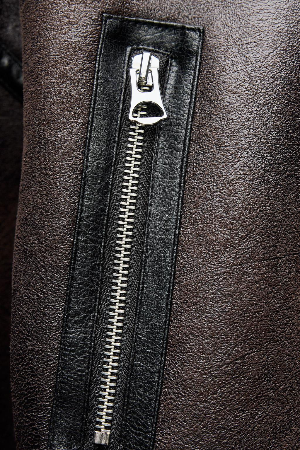 SHORT DOUBLE-FACED JACKET - Zara фото 7