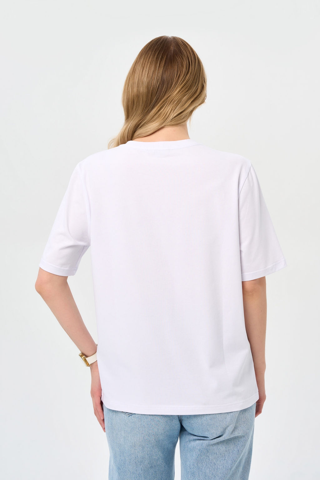 95% хлопок, 5% эластан футболка ирисы, блуза - Prima linea фото 10