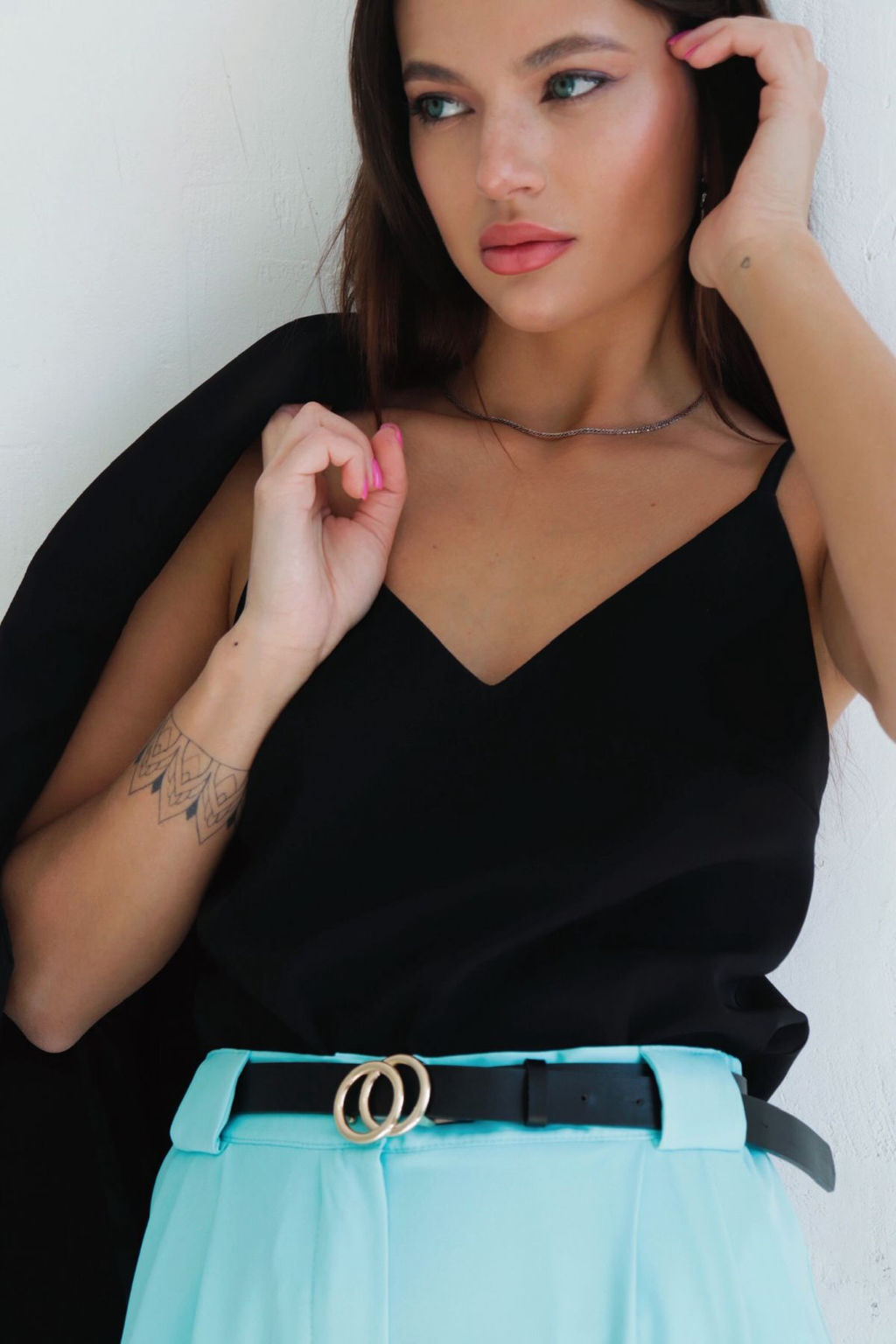 1818 Топ базовый чёрный - Martichelli фото 13