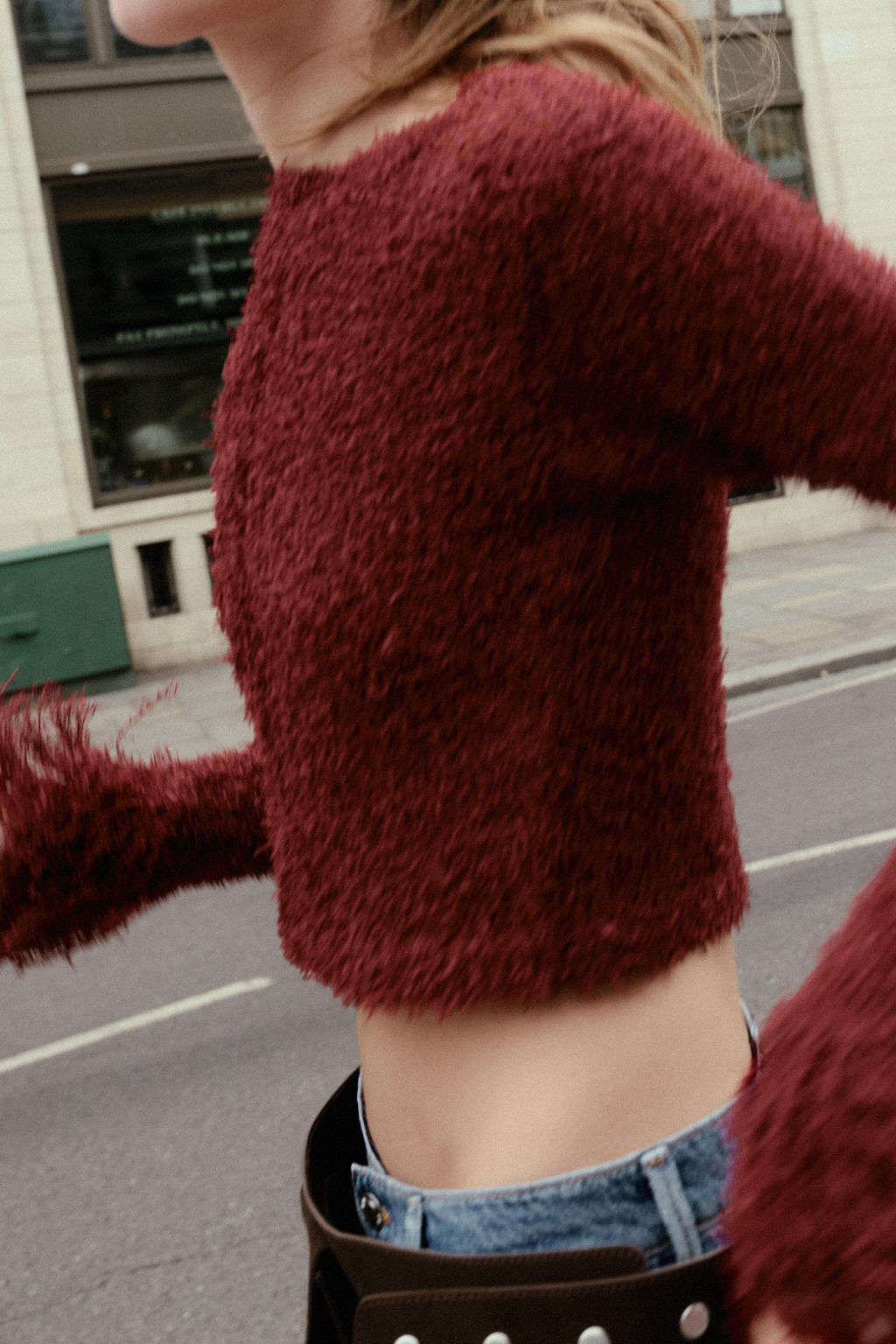 FRINGED KNIT CARDIGAN - Zara фото 5