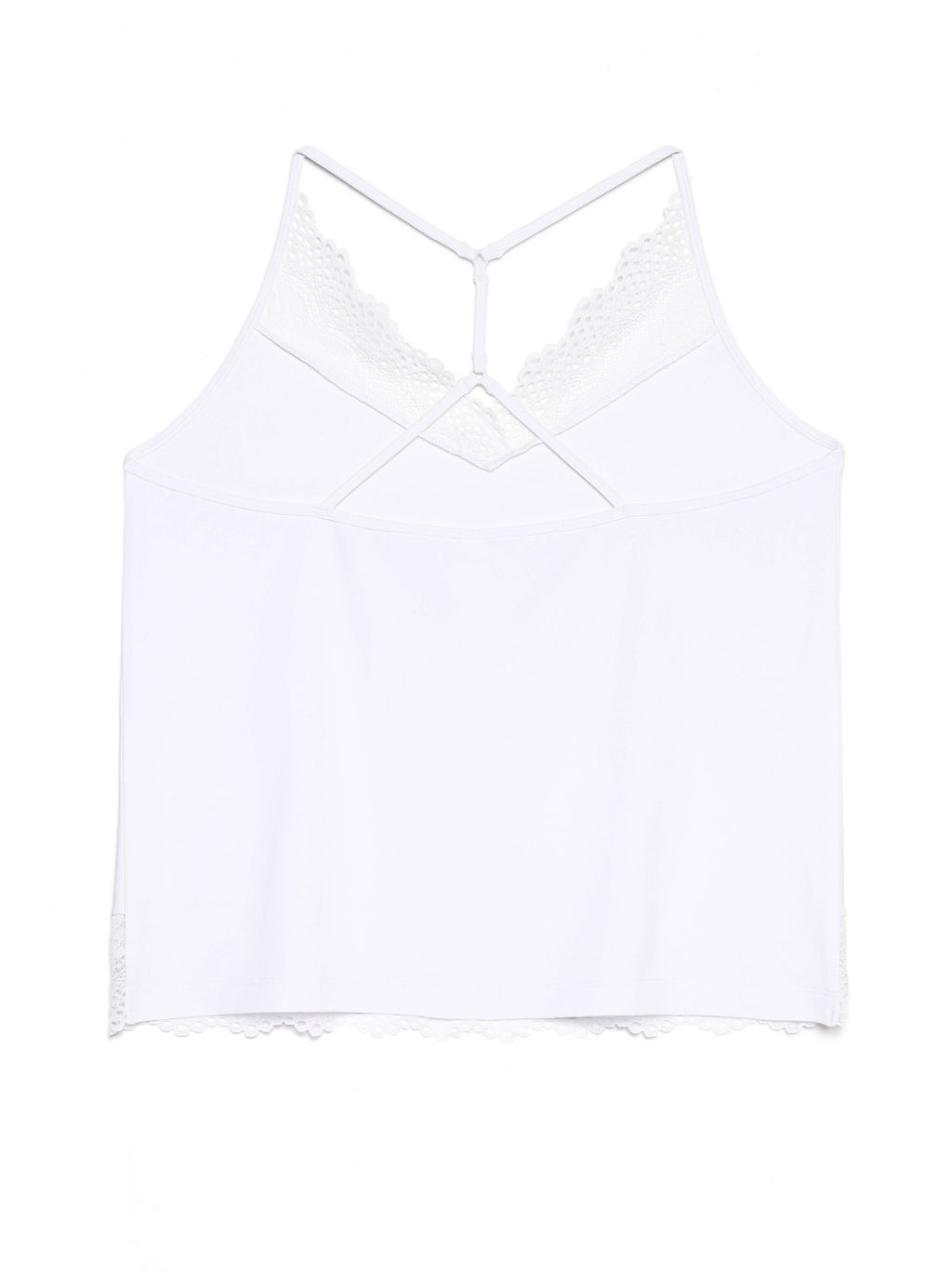 CONTE Топ из бамбукового полотна с кружевом COMFORT LOUNGEWEAR COMFORT LOUNGEWEAR LHW 989 white