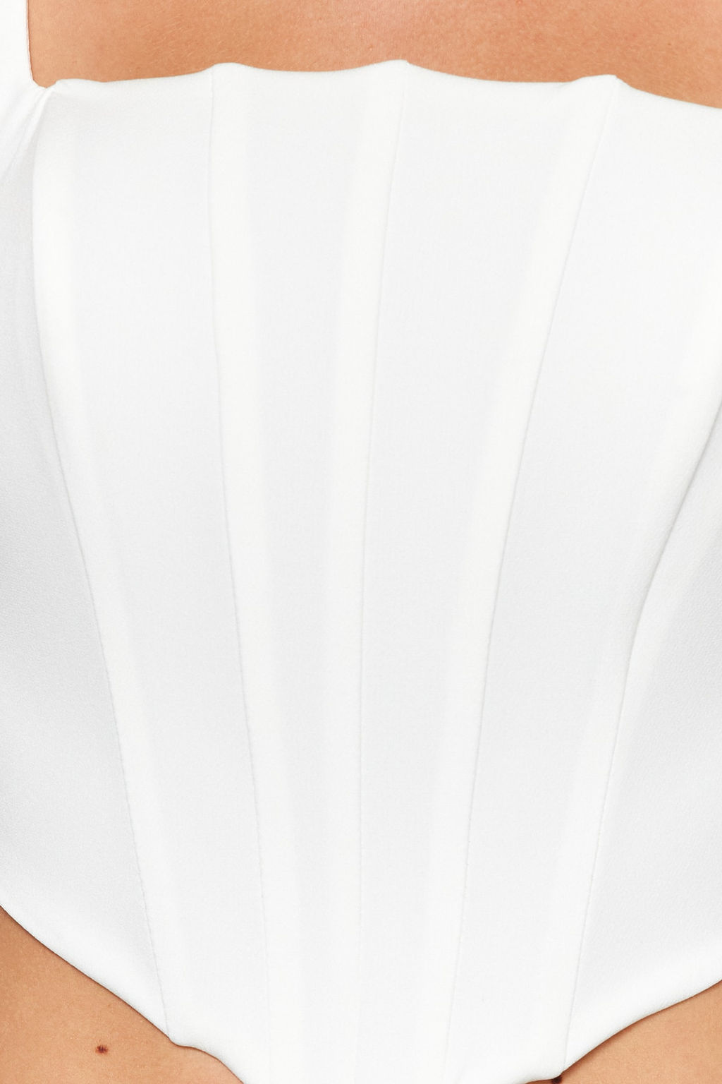 Trendyolmilla Ekru Ask?l? Korse Crop Dokuma Bluz TWOSS23BZ00938  фото 12