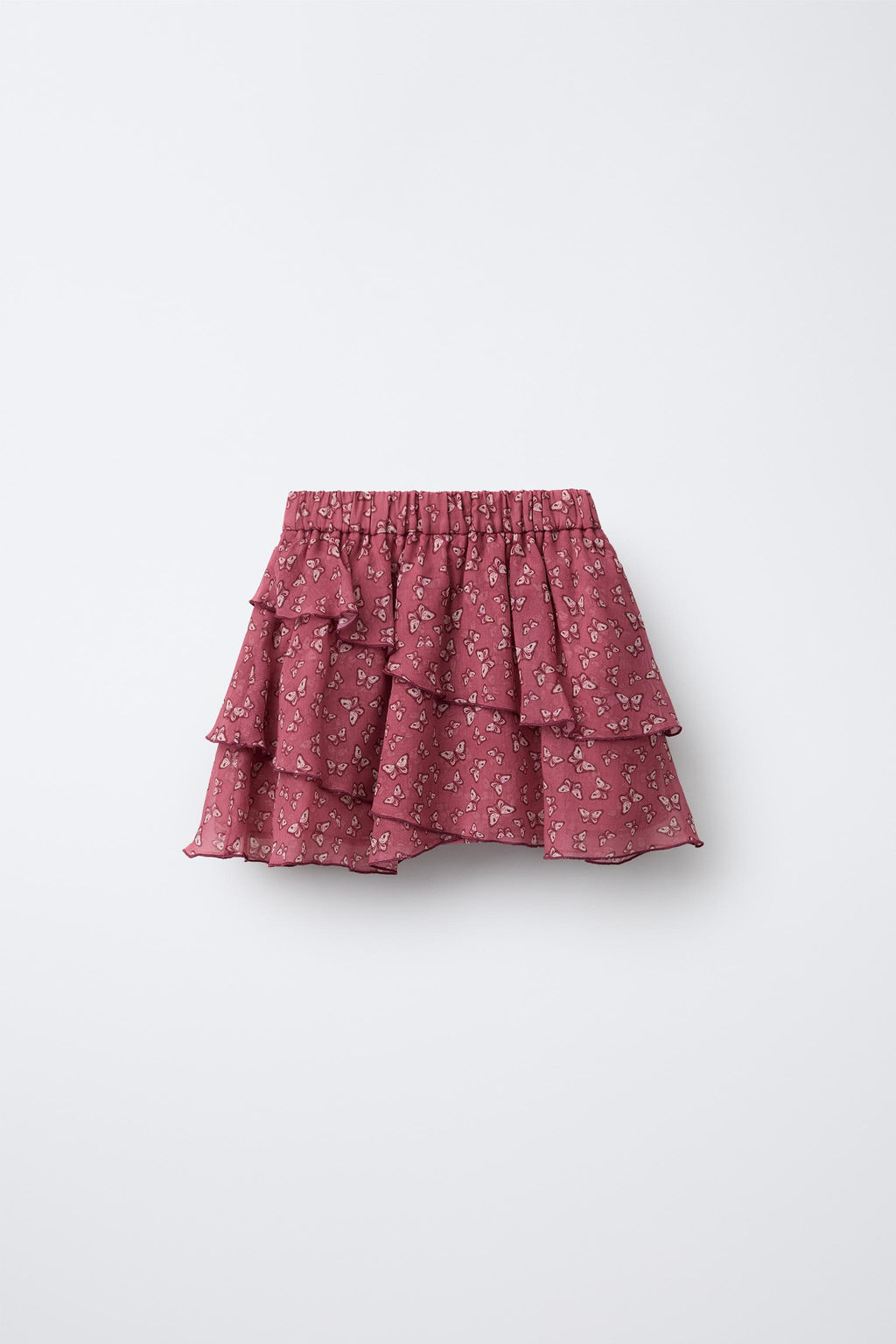 BUTTERFLY PRINT BERMUDA SKORT - Zara фото 2