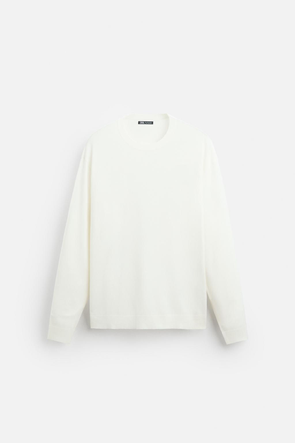 BASIC VISCOSE BLEND SWEATER - Zara фото 37