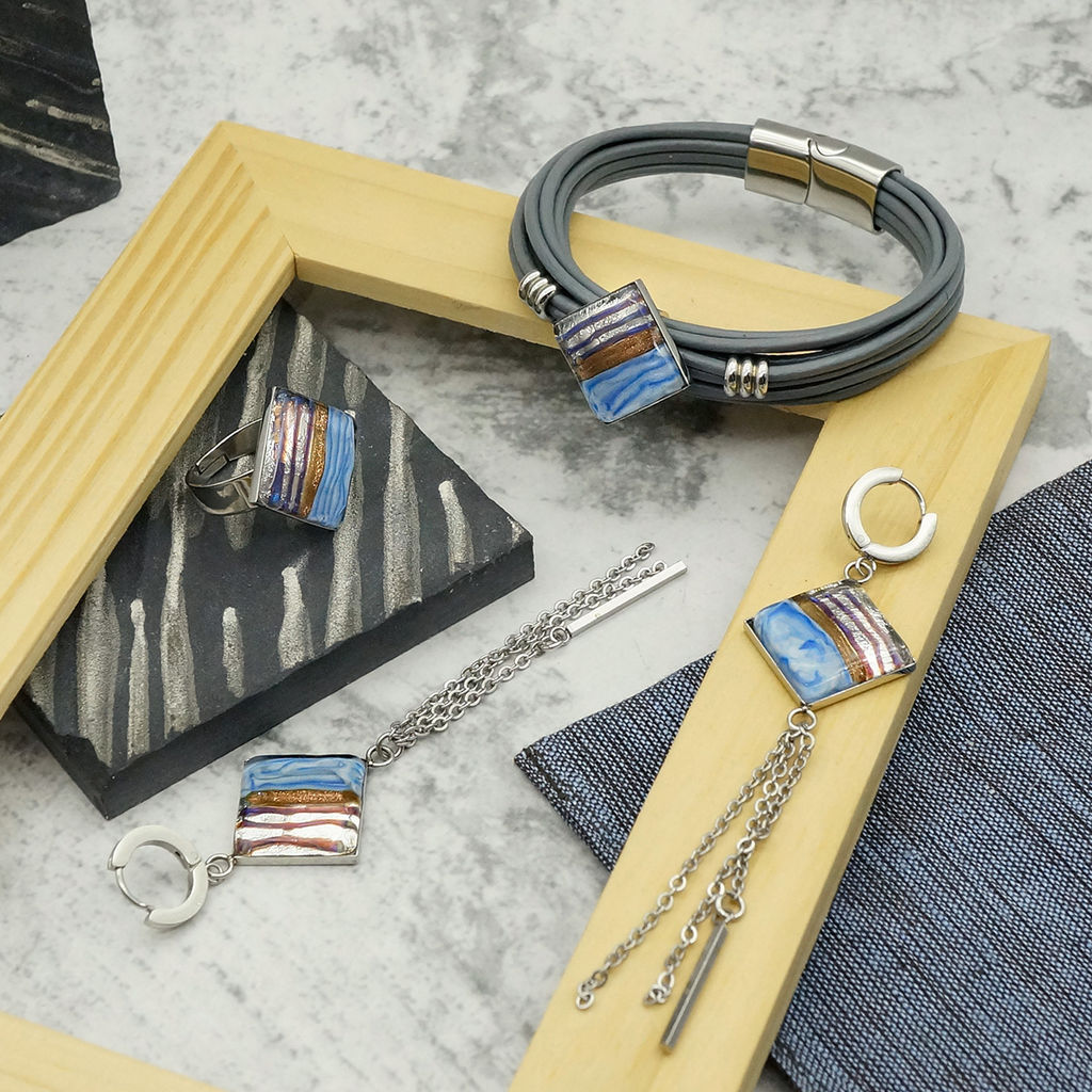 Серьги из муранского стекла - Vloes фото 6