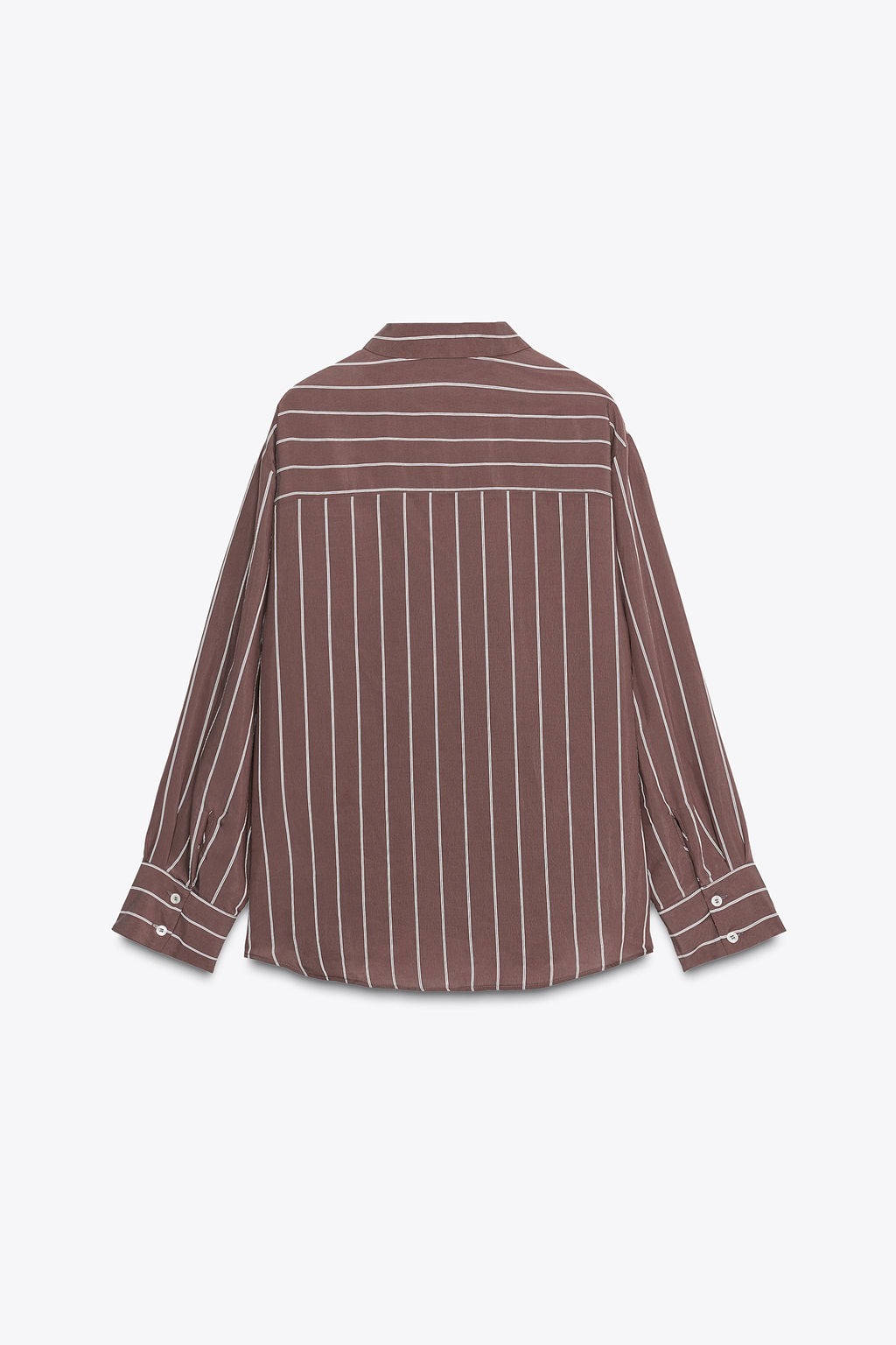 STRIPED SHIRT WITH POCKET - Zara фото 6