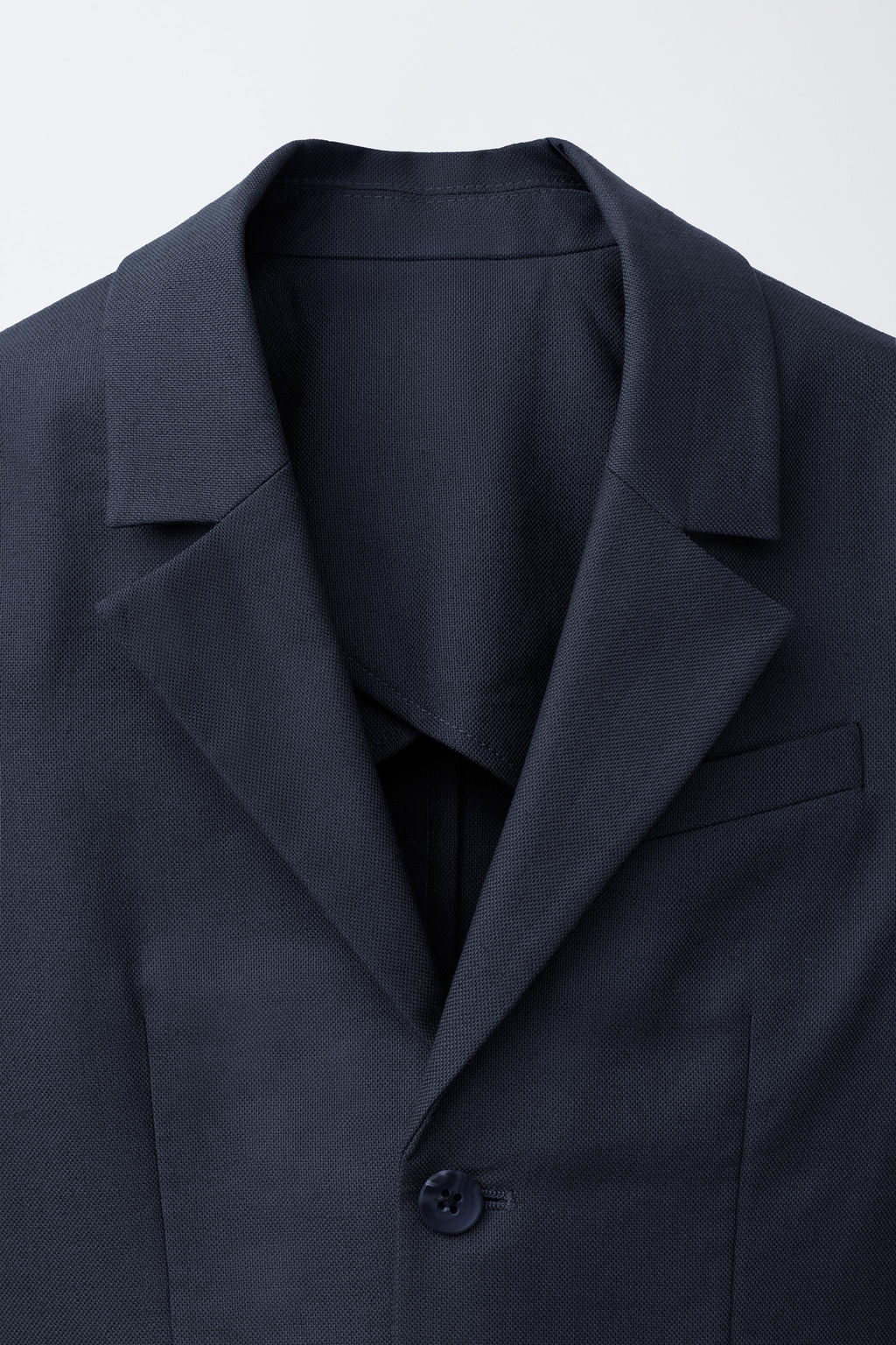 BLAZER TRAJE CON ALGOD?N Y LINO / Marino - Zara фото 3