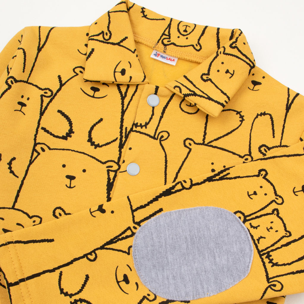 Рубашка футер 2х нитка начёс 0497310401