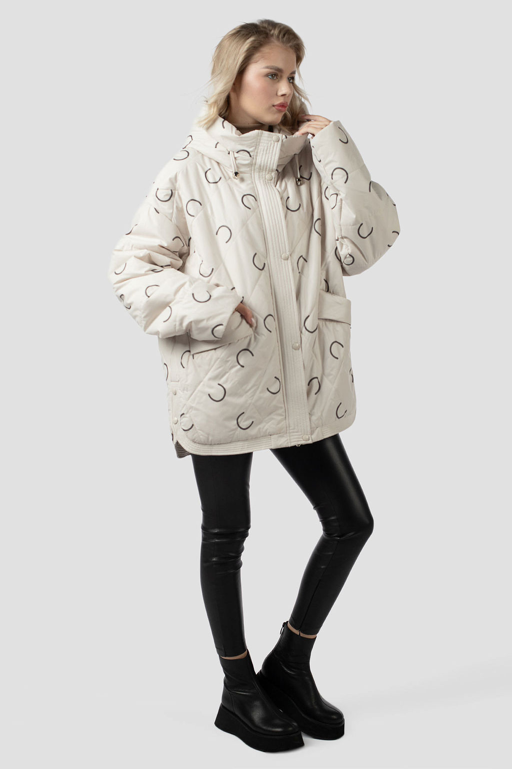 04-3051 Куртка женская демисезонная (синтепон 80) - El podio фото 11