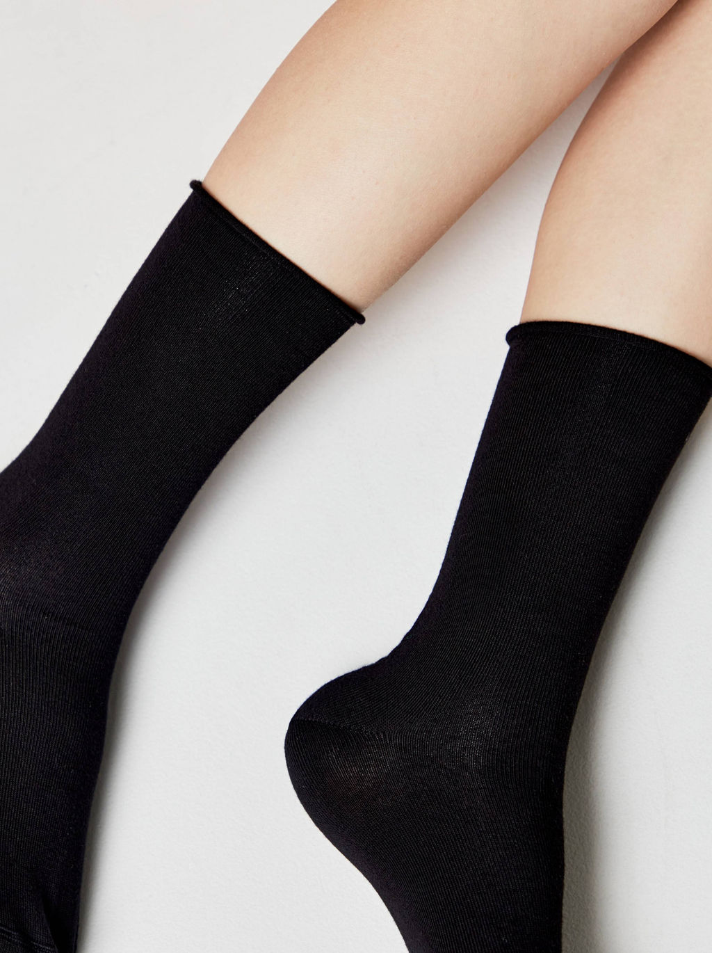 Цена за 2 пары. Носки Короткие CONTE Меланжевые носки COMFORT графит - Conte elegant фото 7