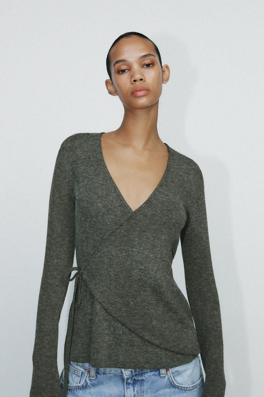 SOFT WRAP JACKET - Zara фото 7