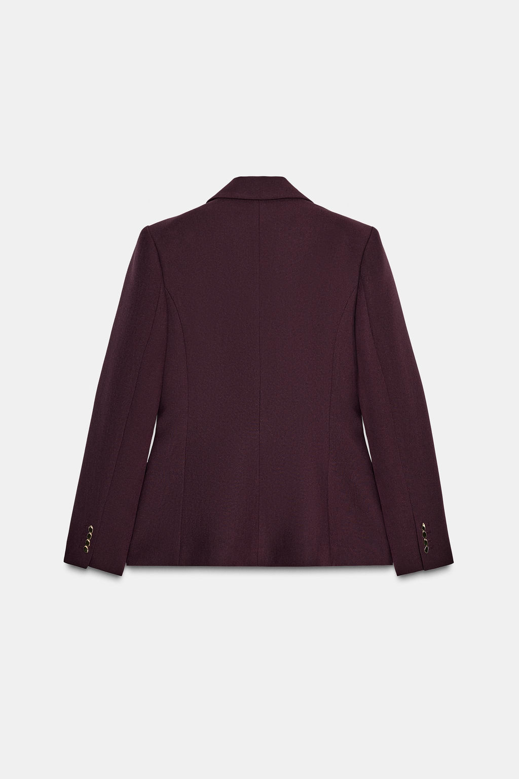 FITTED BLAZER WITH SHOULDER PADS - Zara фото 7