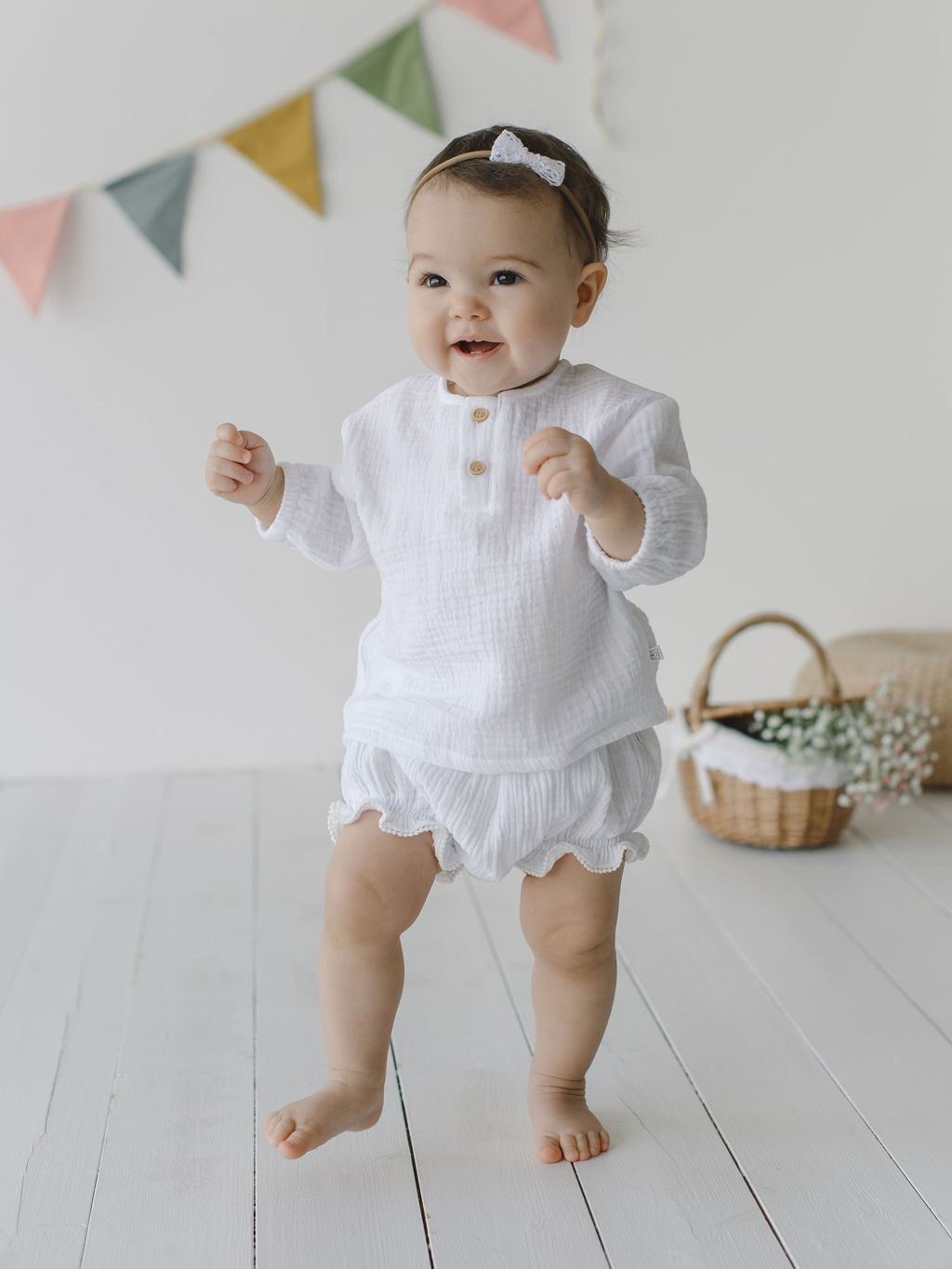 Рубашка муслиновая Сахар 0+ - Bungly фото 4