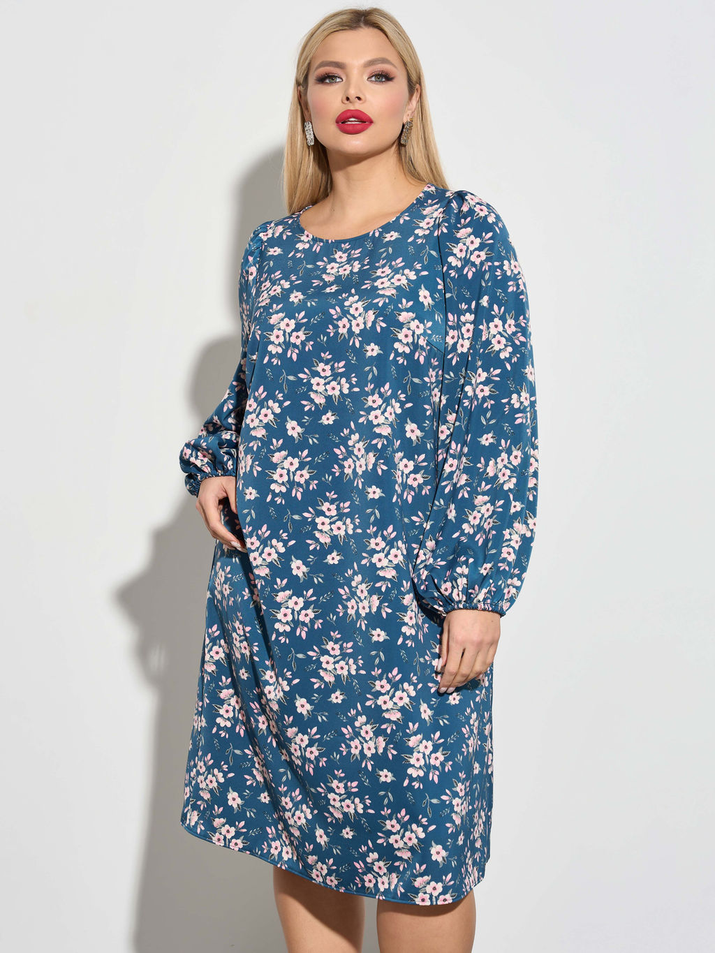 Платье 0277-1с морская глубина - Dora фото 7