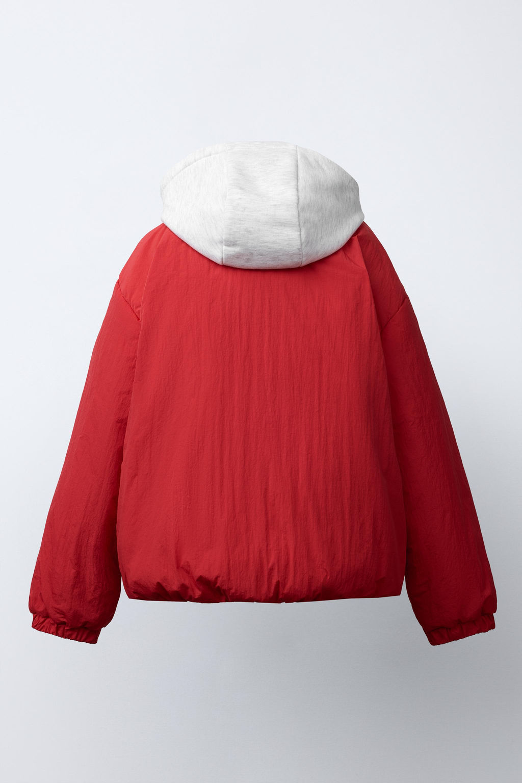 HOODED PUFFER JACKET WITH FLEECE LINING - Zara фото 6